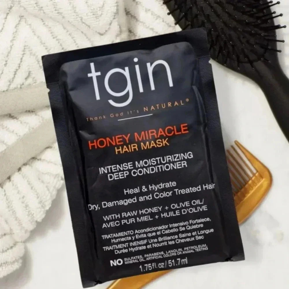 🛑MUST BUNDLE🛑 TGIN Honey Miracle Hair Mask Packet - 2 pack